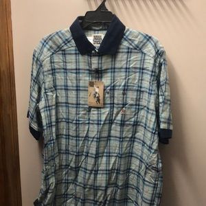 Vintage NWT Panhandle Slim Rough Stock Polo Shirt